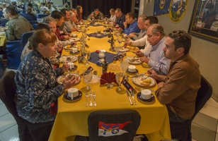 403-5705 USS Reagan - Officers Mess Dinner - William Cecily Craig